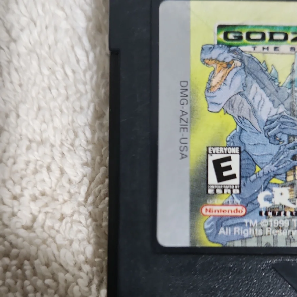 Vintage Nintendo GameBoy Godzilla The Series Video Game OEM - Picture 3 of 10